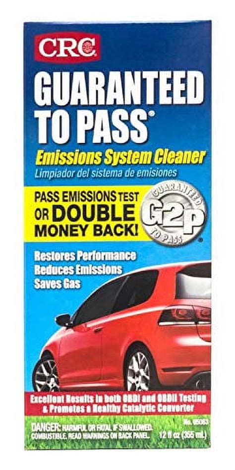 crc guaranteed to pass emissions test formula 2 bottle treatment|crc guaranteed to pass review.